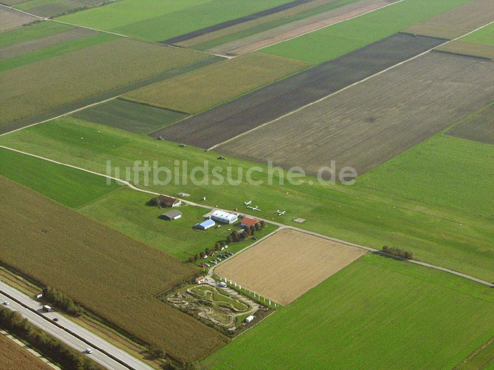 Luftaufnahme Dingolfing - Flugplatz Dingolfing