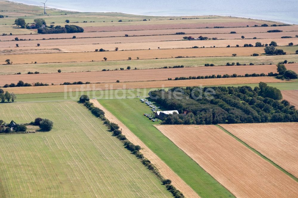 Luftbild Endelave - Flugplatz von Endelave in Dänemark