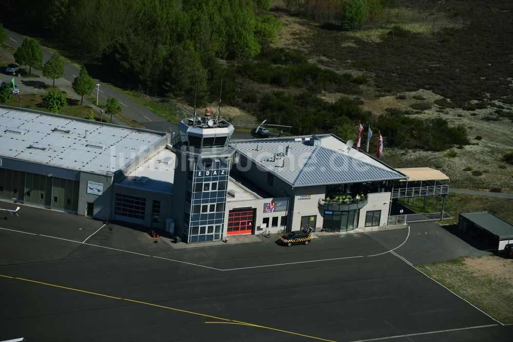 Trebbin aus der Vogelperspektive: Flugplatz der Flugplatzgesellschaft Schönhagen mbH in Schönhagen im Bundesland Brandenburg