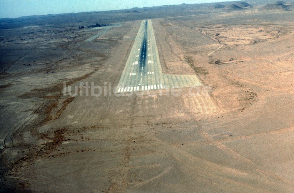 Luftaufnahme Ghardaia - Flugplatz Ghardaia in Algerien