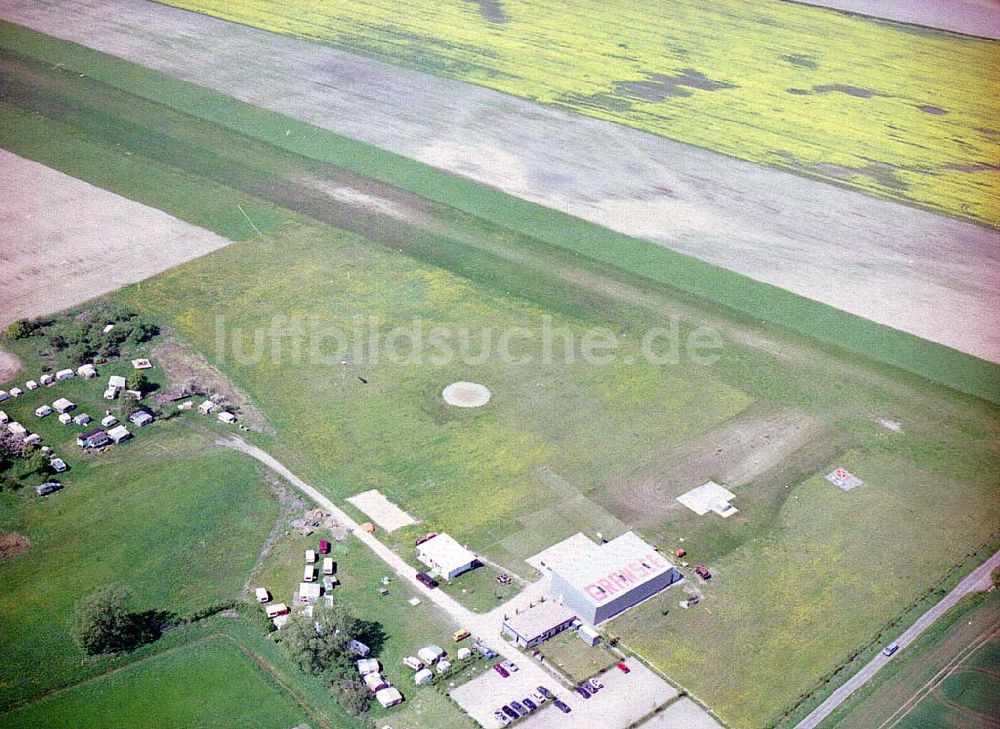 Luftbild Gransee / BRA - Flugplatz Gransee / Brandenburg.