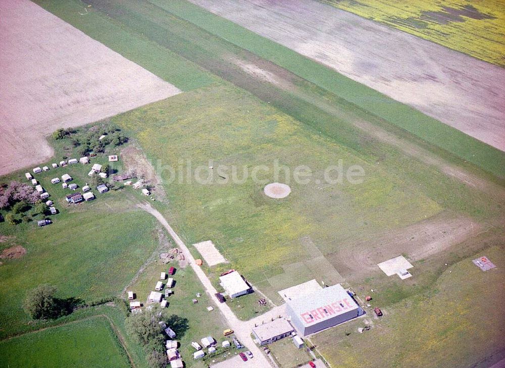 Luftaufnahme Gransee / BRA - Flugplatz Gransee / Brandenburg.