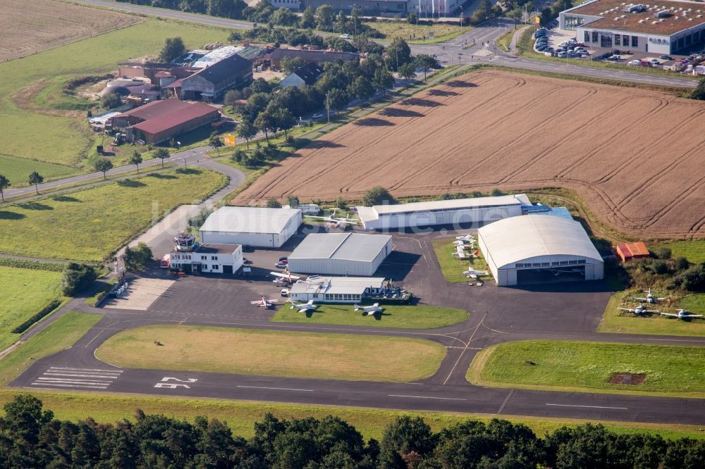 Luftbild Herzogenaurach - Flugplatz Herzogenaurach in Herzogenaurach im Bundesland Bayern, Deutschland