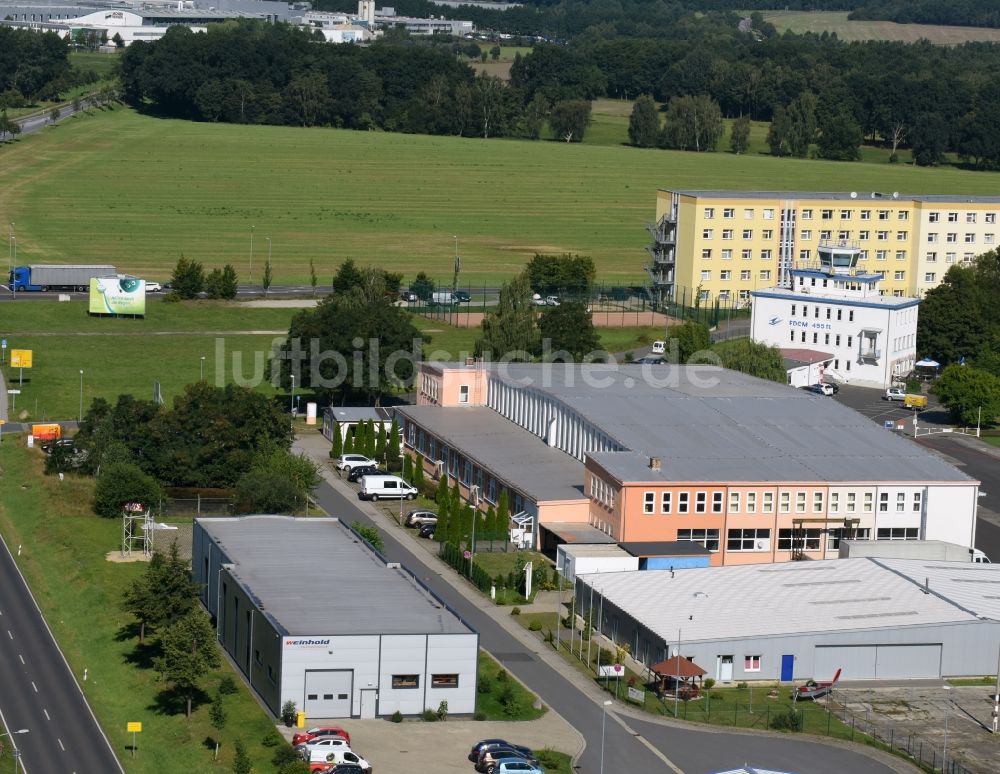 Luftaufnahme Kamenz - Flugplatz Kamenz in Kamenz im Bundesland Sachsen