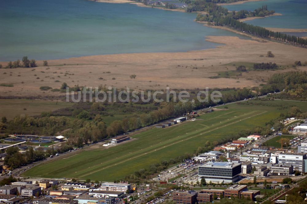 Luftaufnahme Konstanz - Flugplatz in Konstanz