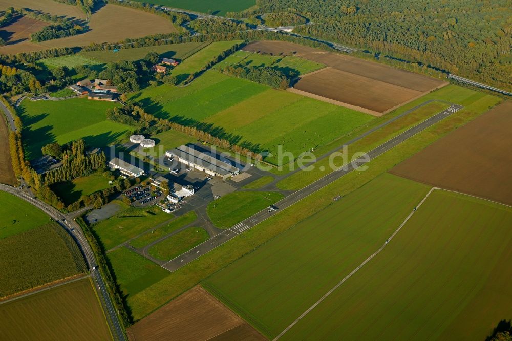 Luftbild Marl - Flugplatz Lohmuehle in Marl im Bundesland Nordrhein-Westfalen