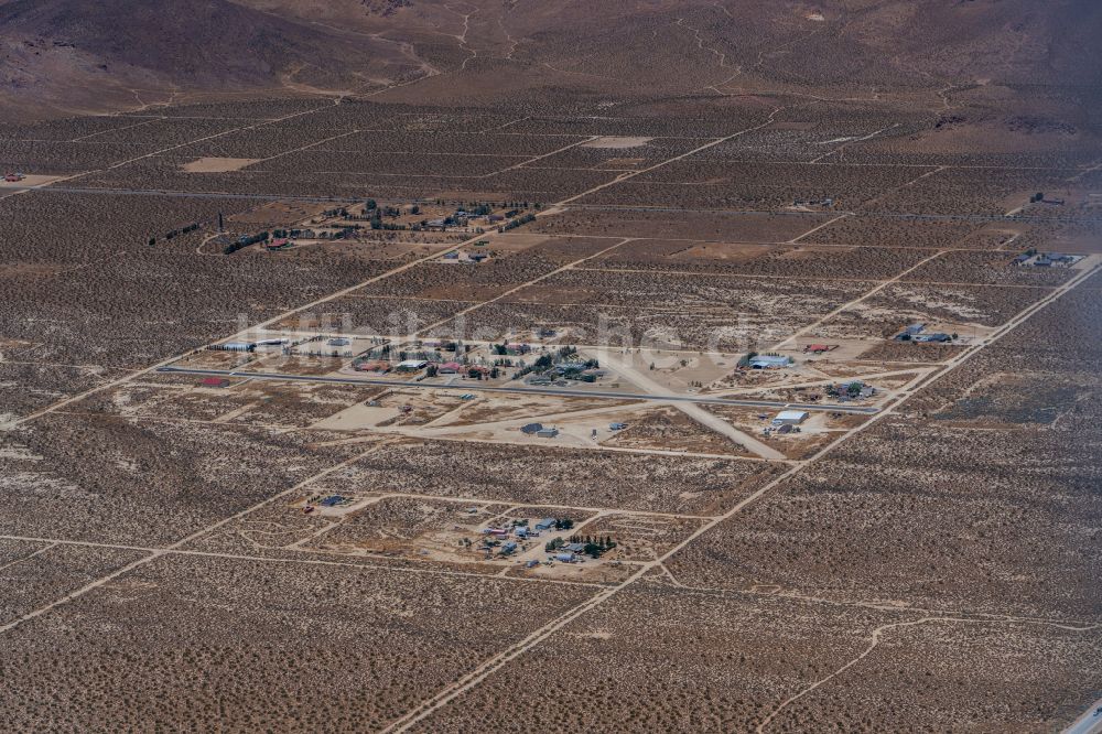 Luftaufnahme Mojave - Flugplatz in Mojave in Kalifornien, USA