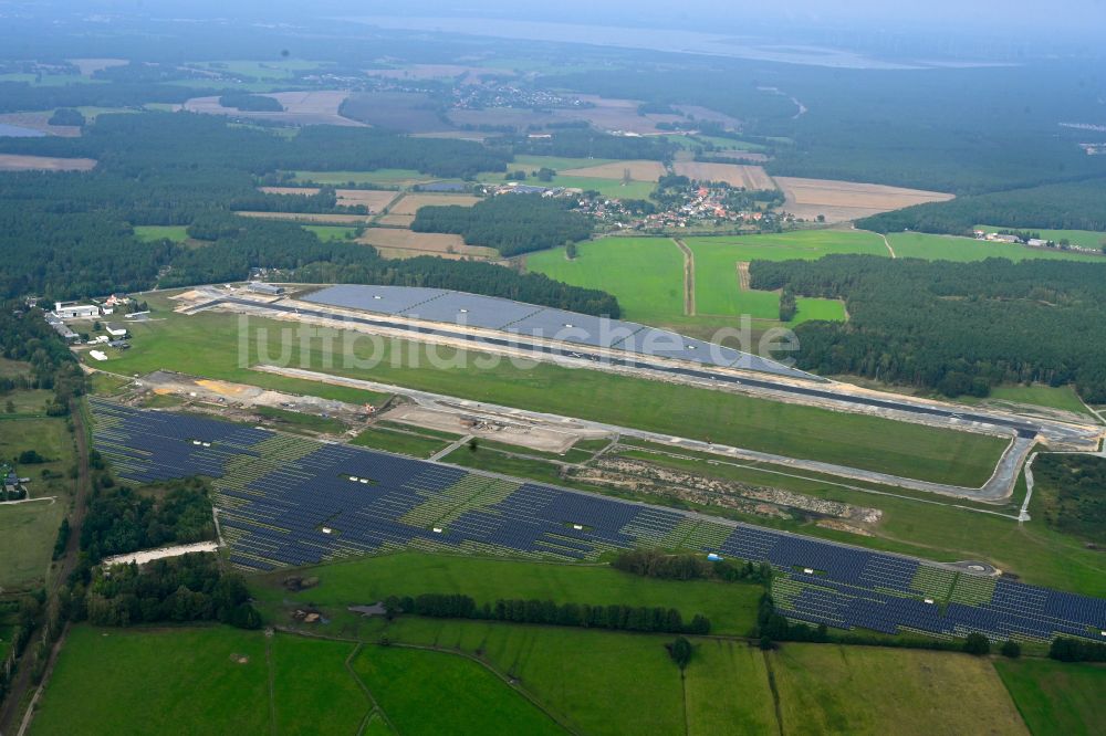 Luftbild Neuhausen - Flugplatz in Neuhausen im Bundesland Brandenburg, Deutschland