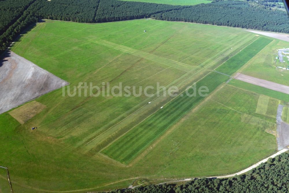 Luftbild Blievenstorf - Flugplatz Neustadt Glewe in Blievenstorf im Bundesland Mecklenburg-Vorpommern