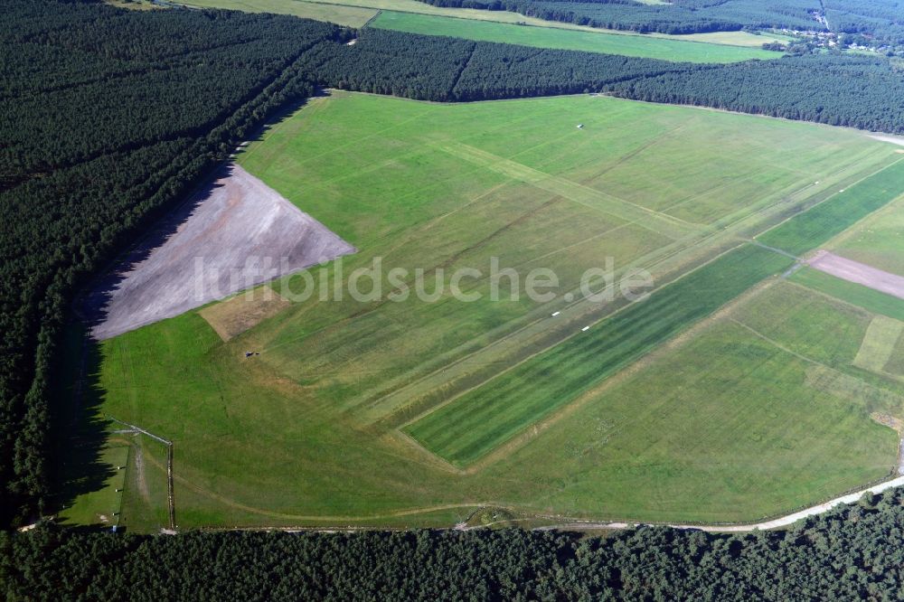 Luftaufnahme Blievenstorf - Flugplatz Neustadt Glewe in Blievenstorf im Bundesland Mecklenburg-Vorpommern