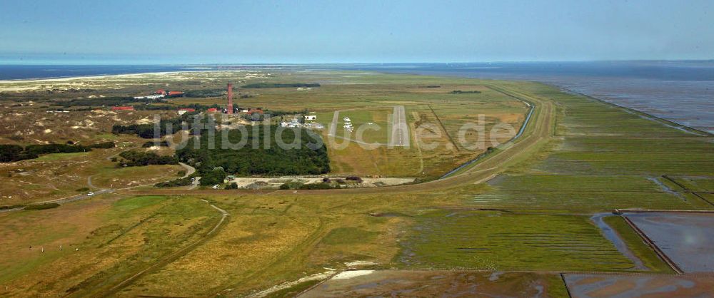 Norderney von oben - Flugplatz Norderney