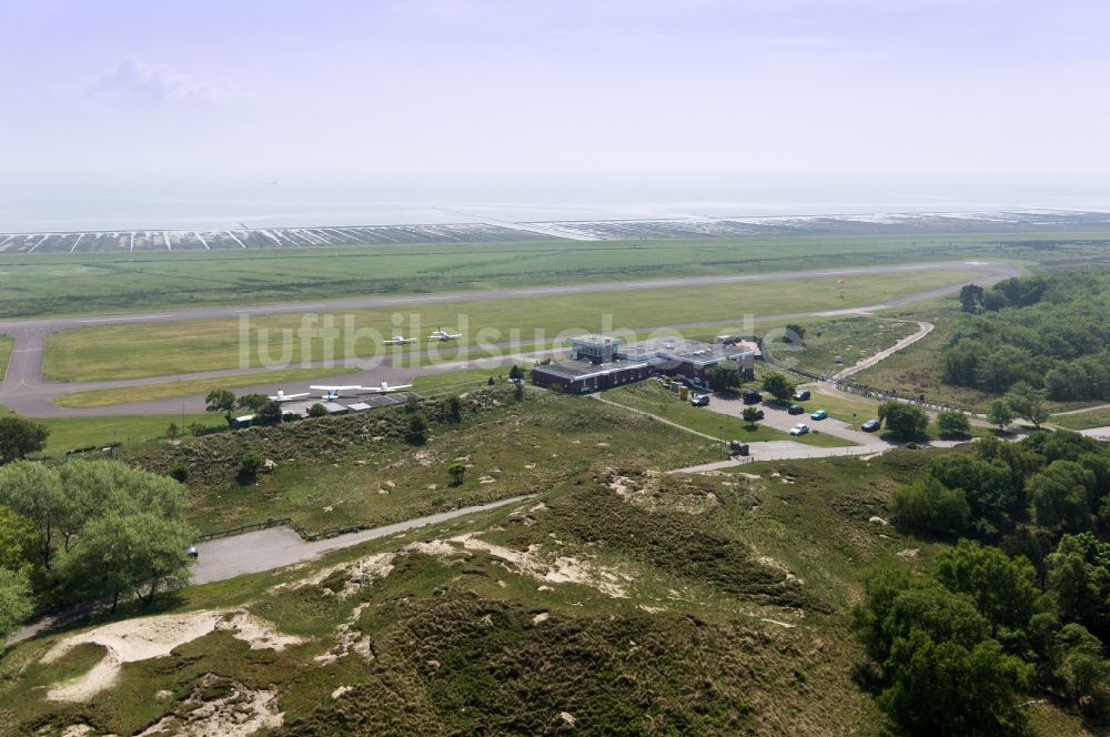 Luftbild Norderney - Flugplatz in Norderney im Bundesland Niedersachsen