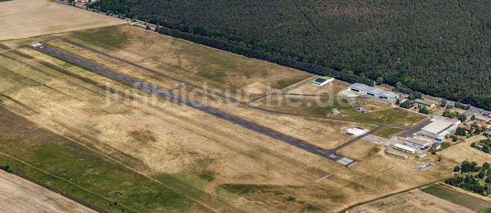 Luftbild Kyritz - Flugplatz im Ortsteil Kötzlin in Kyritz im Bundesland Brandenburg