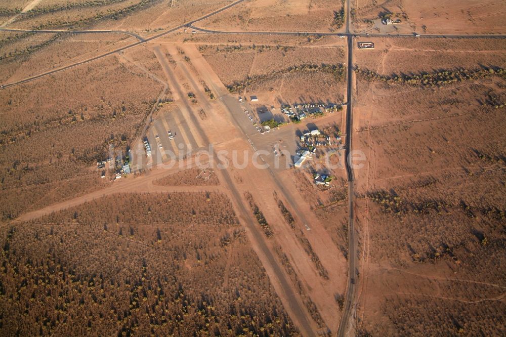 Luftaufnahme Peoria - Flugplatz Pleasant Valley Airport in Peoria in Arizona in USA