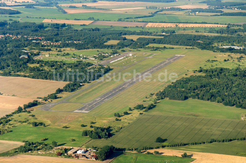 Luftaufnahme Stendal - Flugplatz Stendal in Stendal im Bundesland Sachsen-Anhalt