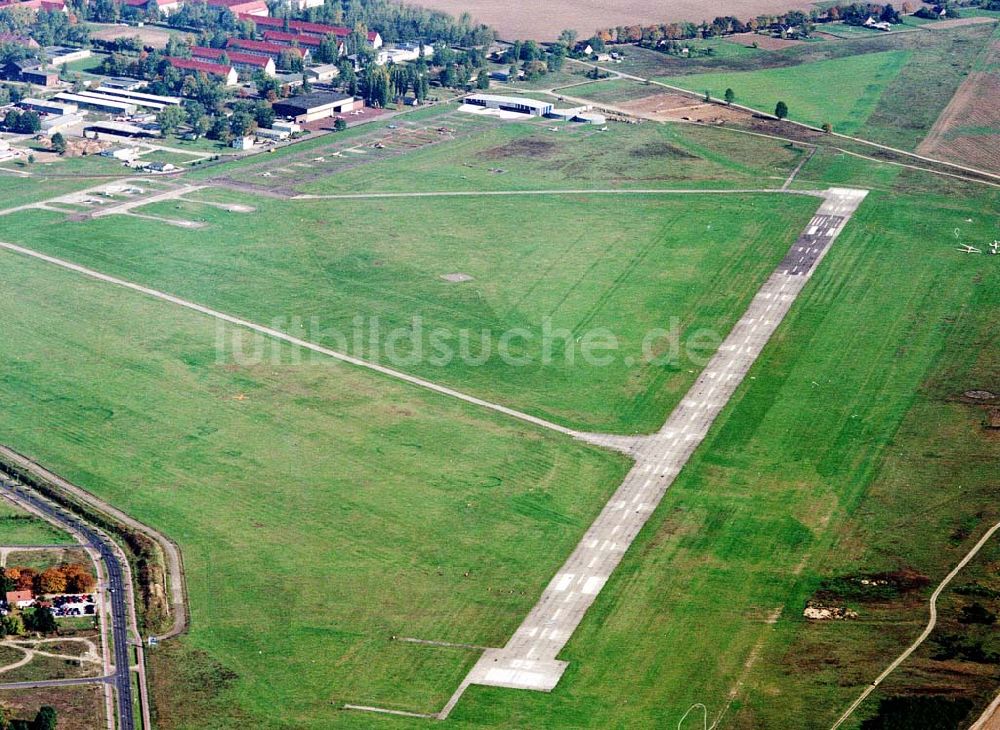 Luftbild Strausberg / Brandenburg - Flugplatz Strausberg