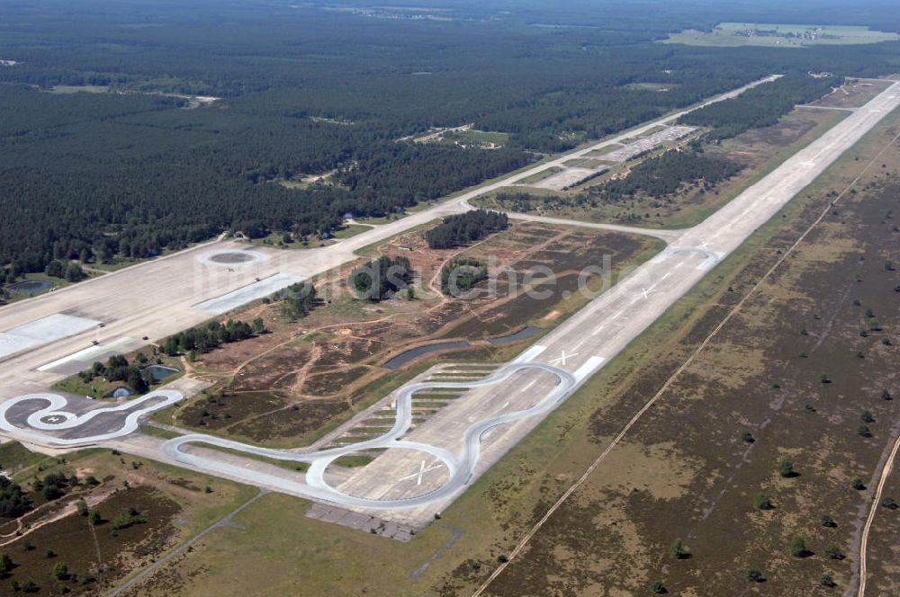 Luftaufnahme TEMPLIN - Flugplatz Templin / Groß Dölln