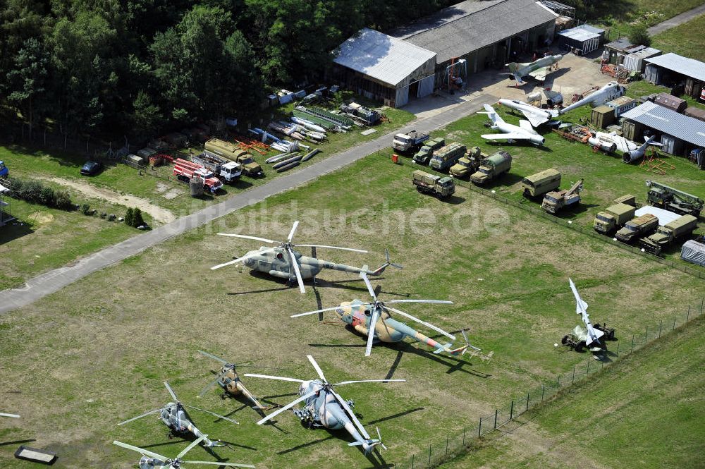 Cottbus aus der Vogelperspektive: Flugplatzmuseum Cottbus