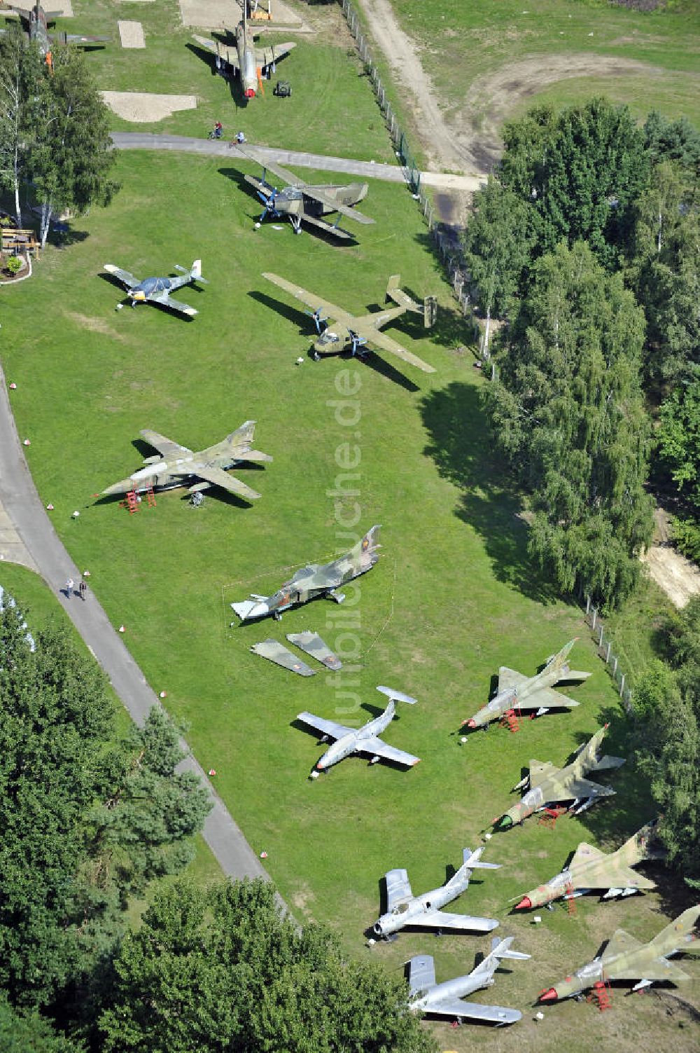 Cottbus aus der Vogelperspektive: Flugplatzmuseum Cottbus