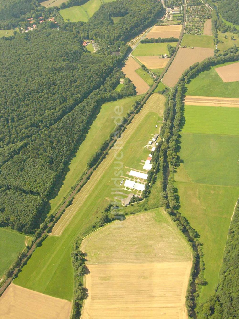 Luftbild Northeim - Flugschule Northeim