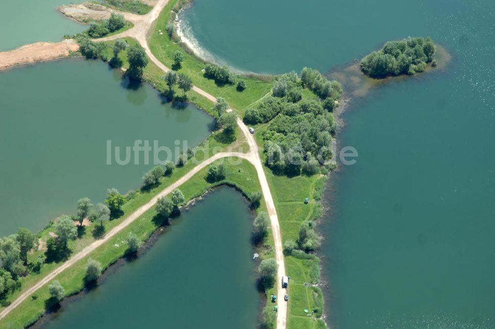 Dippach von oben - Flussverlauf des Main in Bayern