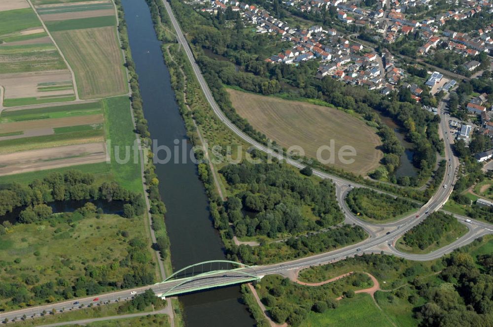 Saarlouis von oben - Flußverlauf der Saar bei Saarlouis