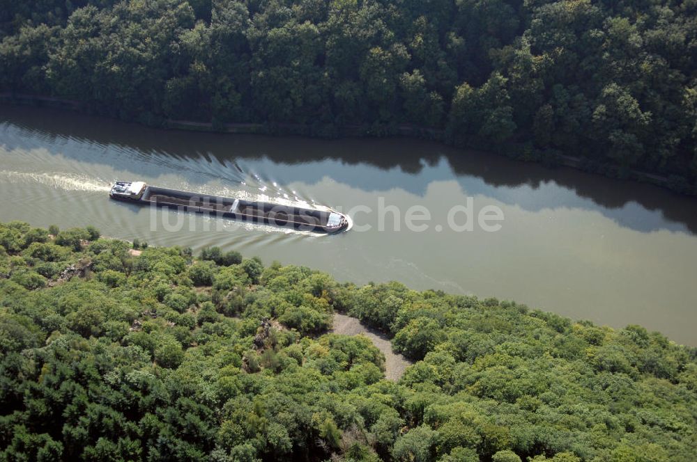 Luftbild Mettlach OT Keuchingen - Flussverlauf der Saar an der Saarschleife