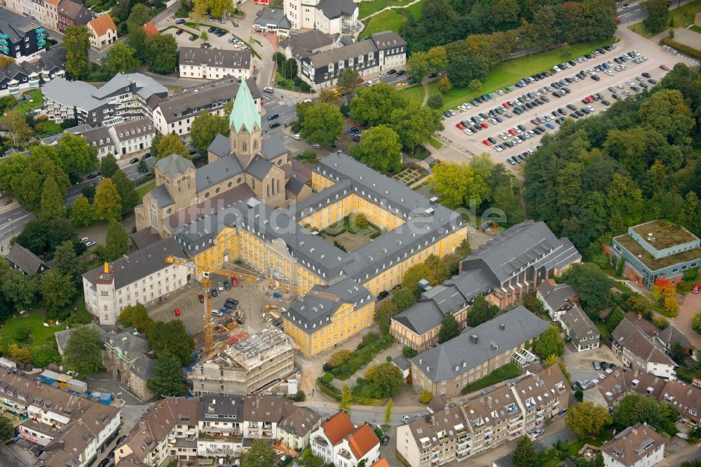 Essen von oben - Folkwang Universität der Künste in Essen im Bundesland Nordrhein-Westfalen