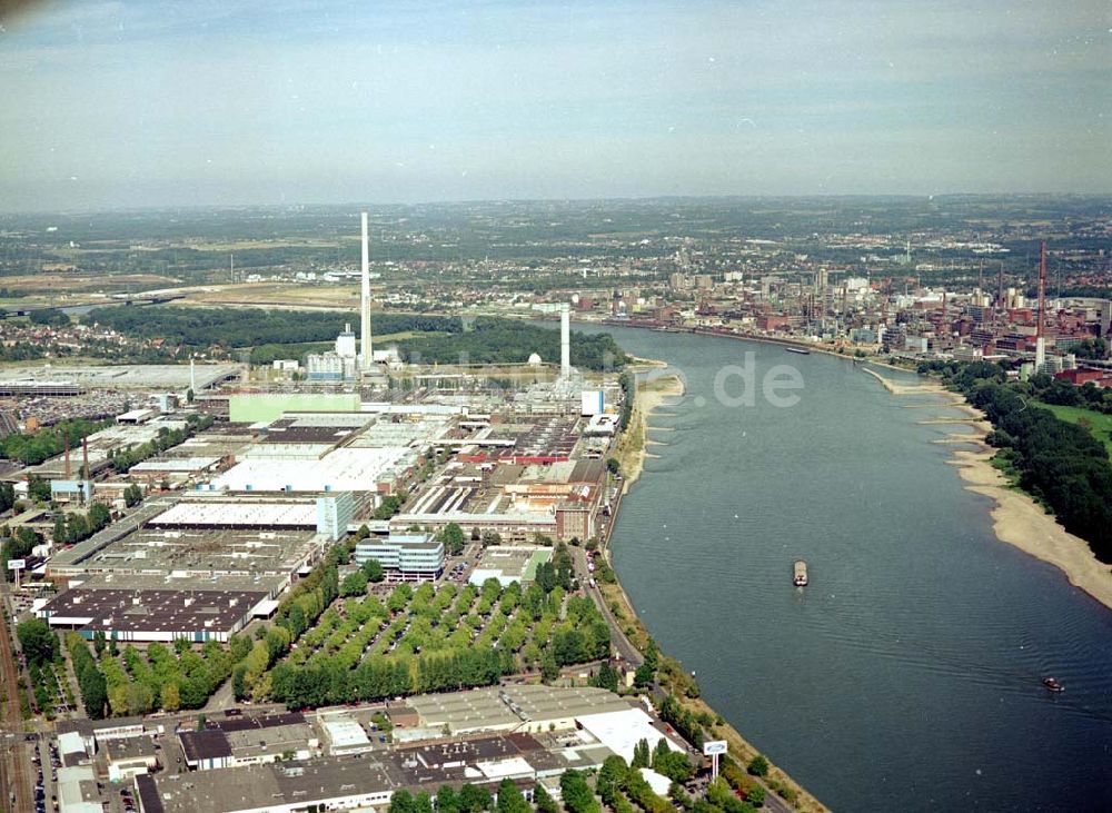 Köln von oben - Ford-Werke AG in Köln