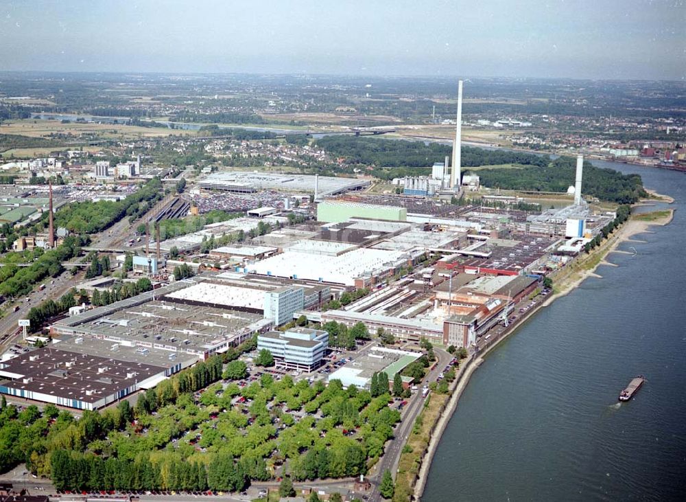 Köln aus der Vogelperspektive: Ford-Werke AG in Köln