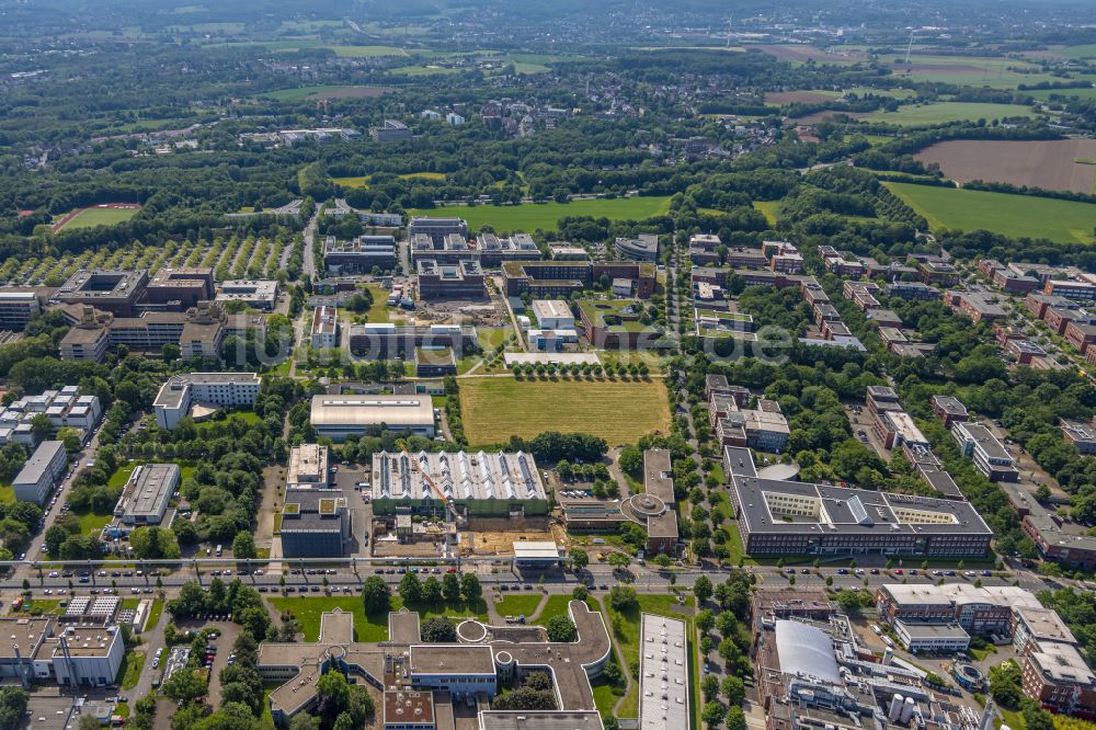 Luftbild Dortmund - Forschungs- Gebaude und Bürokomplex Technologie Zentrum Dortmund im Ortsteil Barop in Dortmund im Bundesland Nordrhein-Westfalen, Deutschland