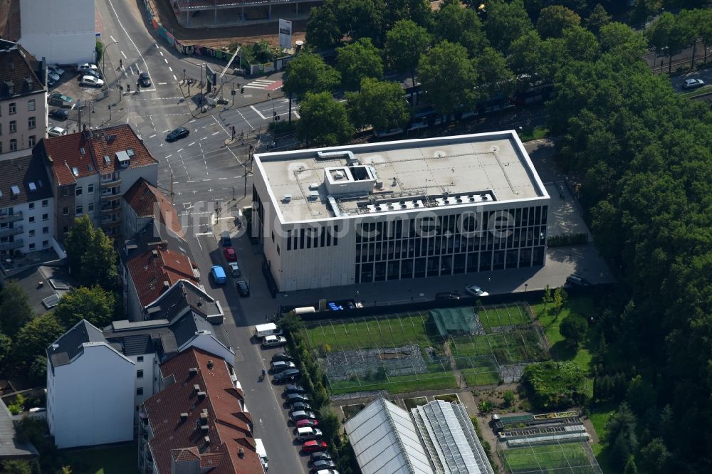 Köln von oben - Forschungs- Gebäude und Bürokomplex des COPT.ZENTRUM der Universität zu Köln in Köln im Bundesland Nordrhein-Westfalen, Deutschland