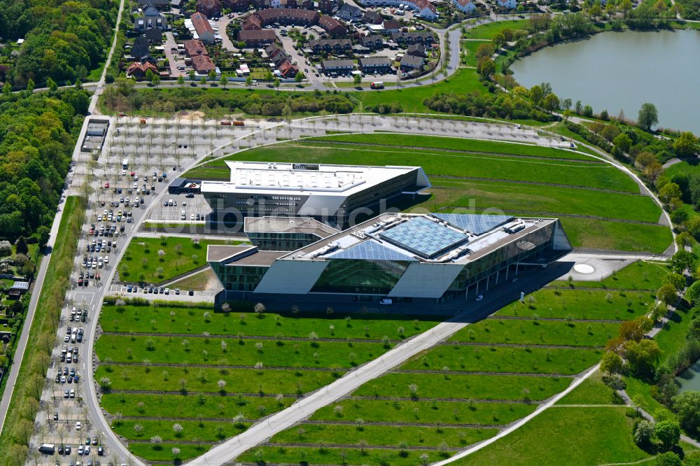 Luftbild Wolfsburg - Forschungs- Gebäude und Bürokomplex MobileLifeCampus in Wolfsburg im Bundesland Niedersachsen