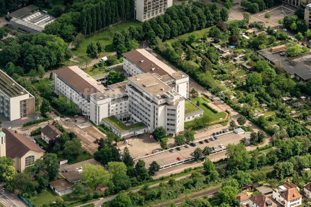 Freiburg im Breisgau aus der Vogelperspektive: Forschungs- Gebäude KTB Tumorforschungsgesellschaft gmbH in Freiburg im Breisgau im Bundesland Baden-Württemberg, Deutschland