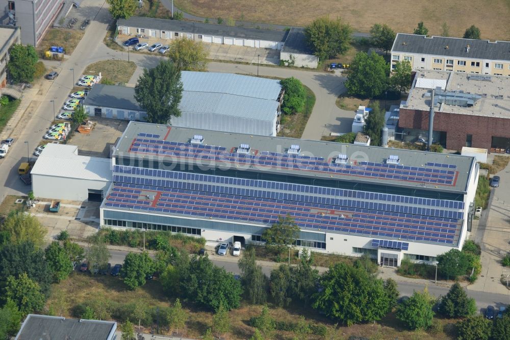 Luftbild Cottbus - Forschungs- und Materialprüfanstalt der Brandenburgischen Technischen Universität Cottbus im Bundesland Brandenburg