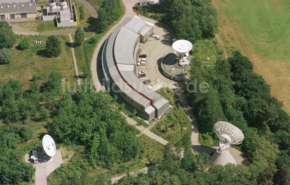 Luftaufnahme Berlin - Wannsee - Forschungsgelände des Hahn-Meithner-Institutes in Berlin-Wannsee / Königsstraße.