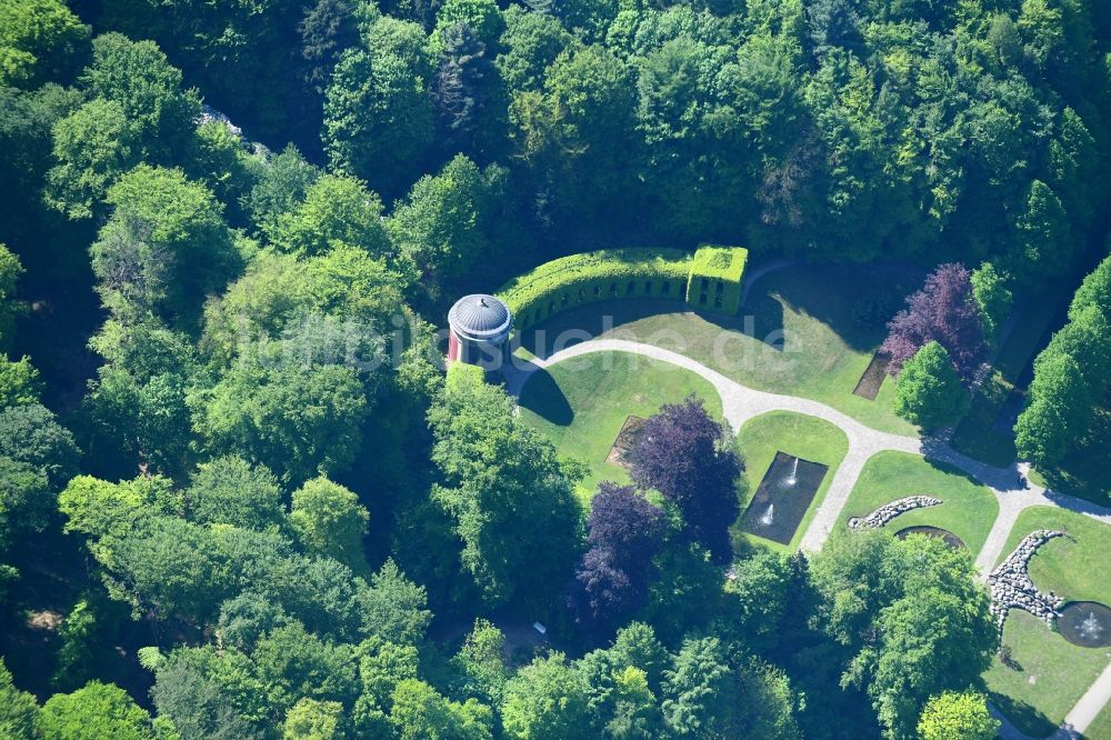 Kleve aus der Vogelperspektive: Forstgarten Kleve im Bundesland Nordrhein-Westfalen, Deutschland