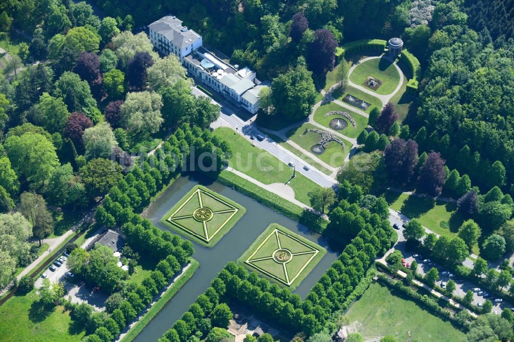 Kleve aus der Vogelperspektive: Forstgarten Kleve im Bundesland Nordrhein-Westfalen, Deutschland