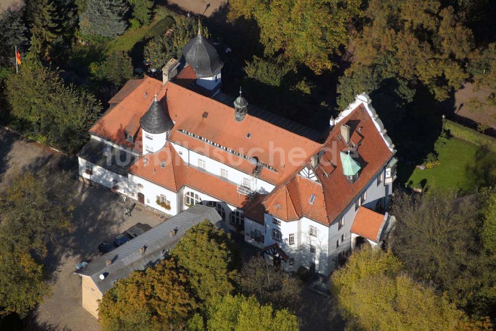 Berlin-Grunewald aus der Vogelperspektive: Forsthaus Paulsborn