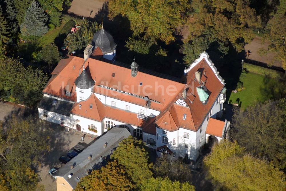 Luftbild Berlin-Grunewald - Forsthaus Paulsborn