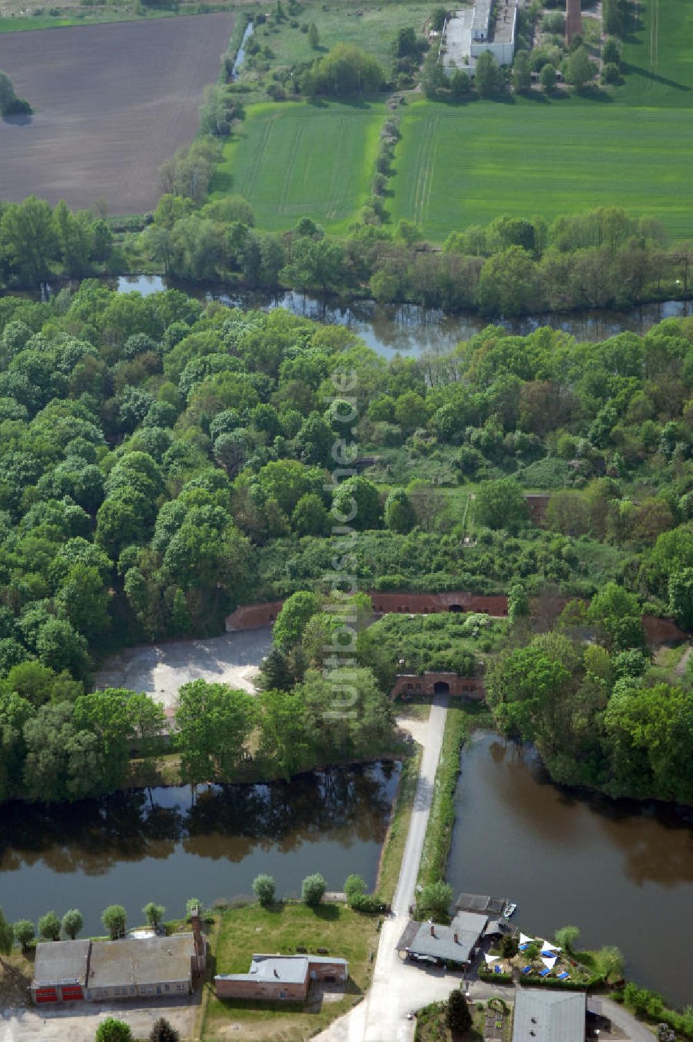 GORGAST von oben - Fort Gorgast