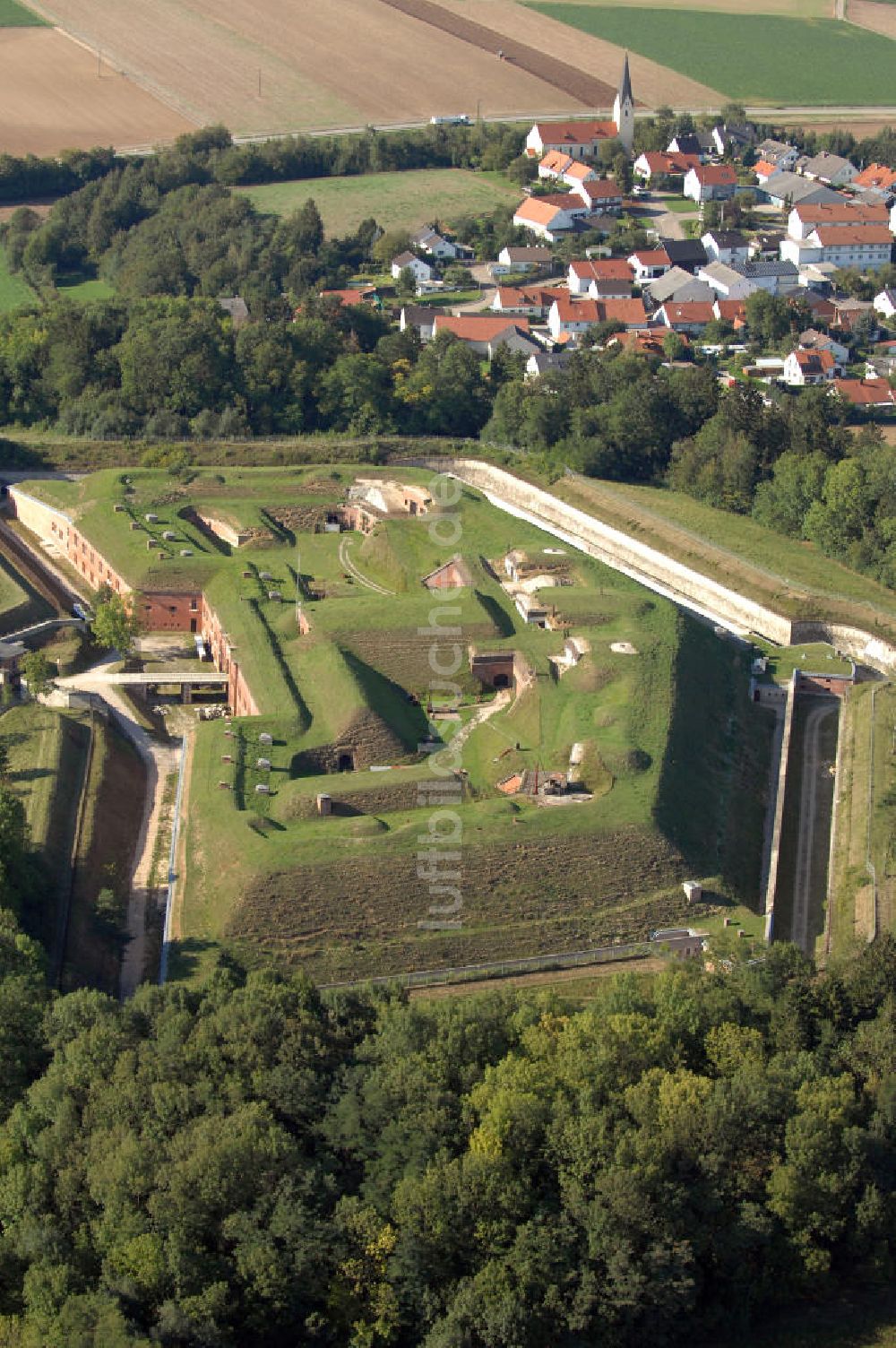 Luftbild Katharinenberg - Fort Prinz Karl in Katharinenberg