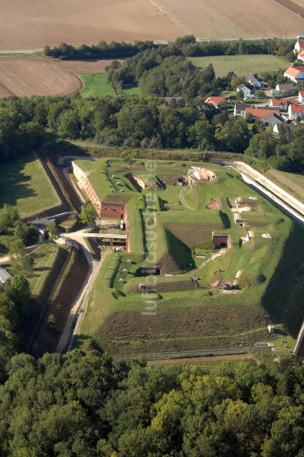 Luftaufnahme Katharinenberg - Fort Prinz Karl in Katharinenberg