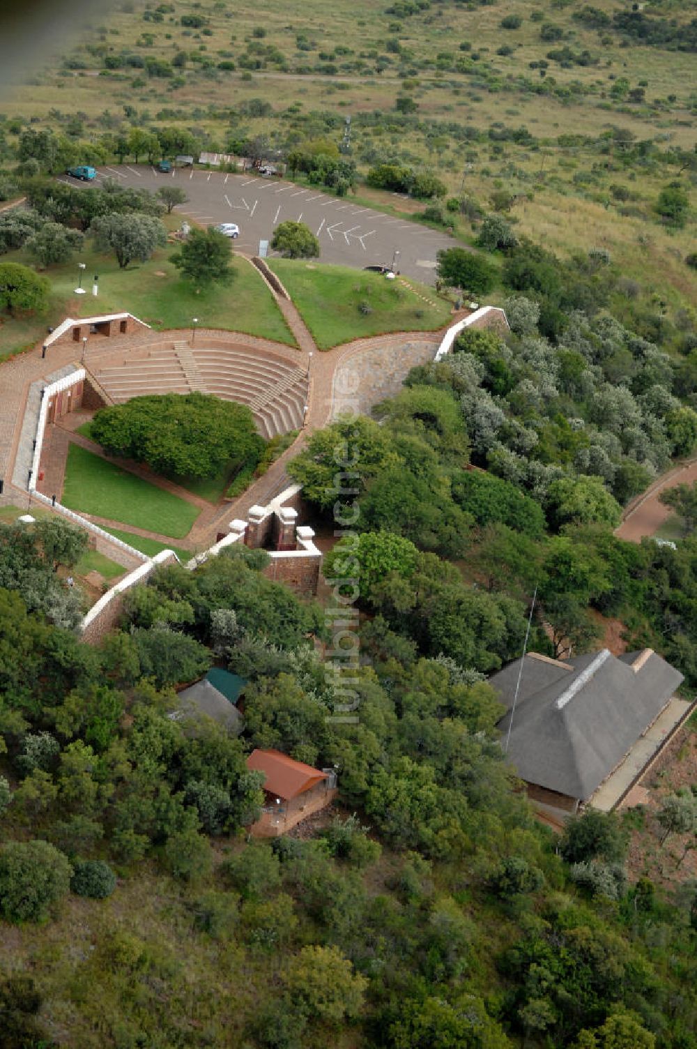 Luftaufnahme Pretoria - Fort Schanskop and Amfiteater / Amphitheatre