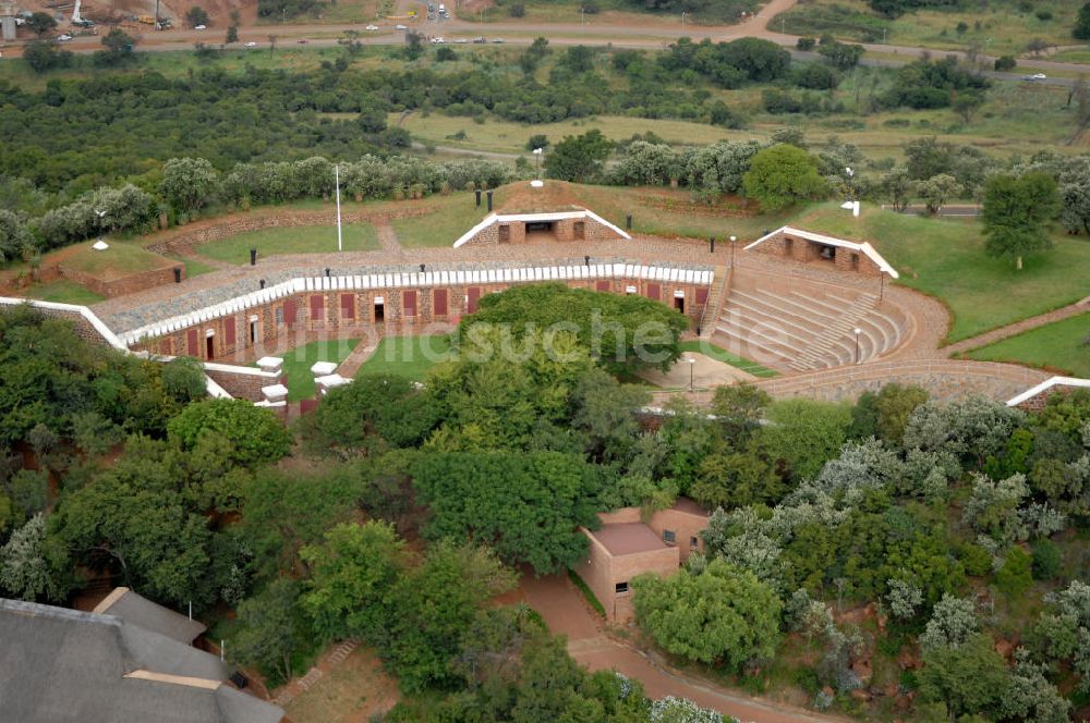 Pretoria aus der Vogelperspektive: Fort Schanskop and Amfiteater / Amphitheatre