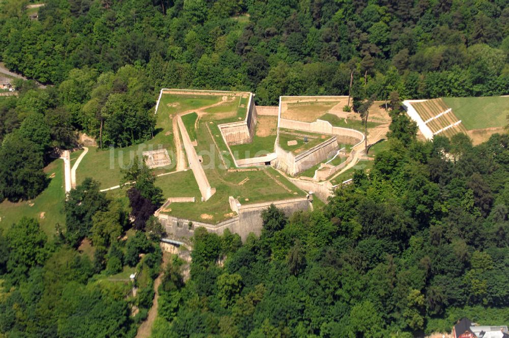 Luxemburg aus der Vogelperspektive: Fort Thüngen.