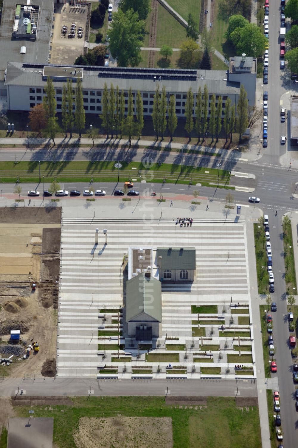 Berlin aus der Vogelperspektive: Forumsplatz Adlershof