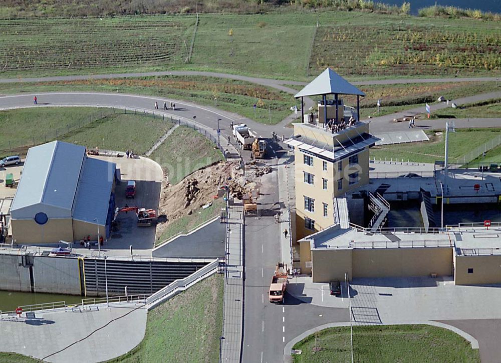 Hohenwarthe / Sachsen-Anhalt von oben - Foto:Grahn