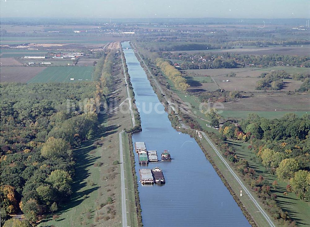 Hohenwarthe / Sachsen-Anhalt von oben - Foto:Grahn