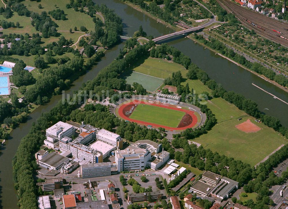 Luftaufnahme Heilbronn - Frankenstadion Heilbronn